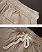 TBMPOY Men's Linen Casual Elastic Loose Fit Straight Pants Yoga Beach Summer Trousers