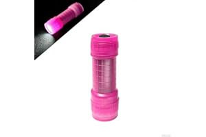 Glow in Dark Pink Flashlight Small Mini Flashlight Stocking Stuffers Birthday Party Classroom Prizes Christmas Gifts