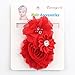 Miugle Baby Red Headbands Hair Bows Toddler Girls Hair Band Headwear