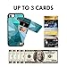 ZVEdeng for iPhone SE 2022 Wallet Case, iPhone 7 Wallet Case, iPhone 8 Case with Card Holder Rotational Magnetic Flip Case Leather Shockproof Cover for iPhone SE 2022/SE 2020/7/8 4.7 inch-Mixcolor