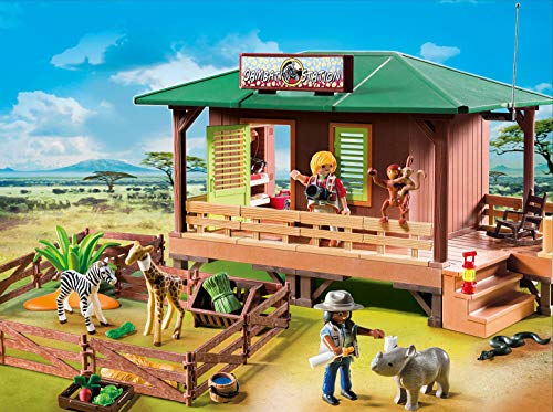 PLAYMOBIL Wild Life 70766 Rangerstation mit Tieraufzucht, Ab 4 Jahren – Bild 2