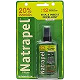Natrapel 12-Hour Mosquito, Tick and Insect Repellent, 3.4 Ounce Pump