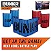 BUNKR Inflatable Battlezone Tournament Set (5 Pieces) Compatible with Nerf, Laser X, X-Shot and BoomCo