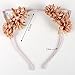 Ztl Fabric Flower Cat Ears Headband Elegant Women Girl Hairband Hair Accessories