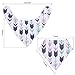10-Pack Baby Girl Bandana Drool Bibs Gift Set for Drooling Teething by MiiYoung