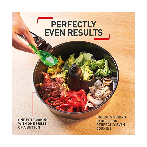 Tefal-ActiFry-Genius-XL-AH960840-Health-Air-Fryer-Black-17-kg-8-Portions Tefal ActiFry Genius XL AH960840 Health Air Fryer, Black, 1.7 kg, 8 Portions