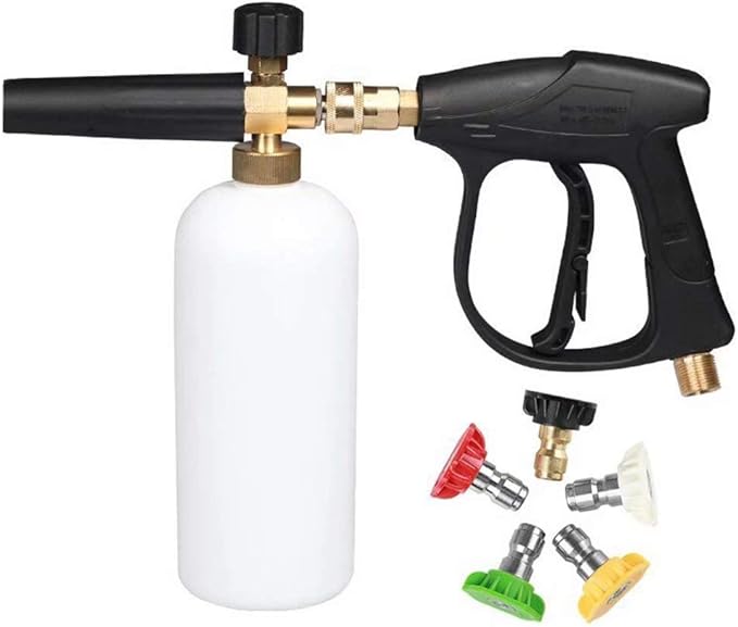 1L Foam Cannon Pressure Washer, Adjustable Washer Nozzle