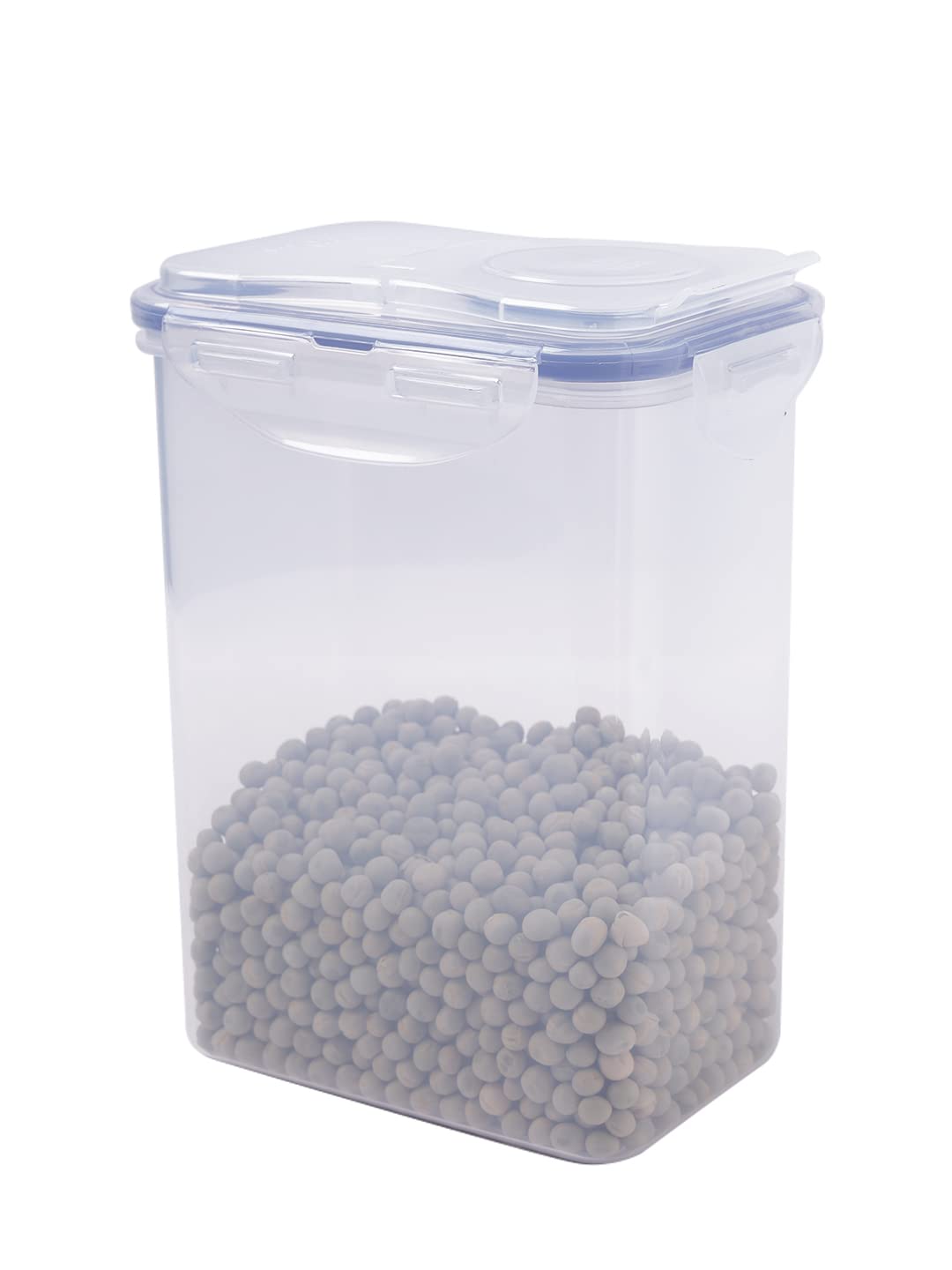 Lock and Lock HPL813F Rectangular Storage Container with Flip Top Lid, 1.8 L, 5.9 x 4.3 x 7.6" Flip Lid