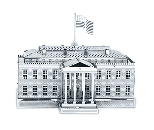 Metal Earth 3D Laser Cut Models - U.S. Capitol Building AND White House = SET OF 2