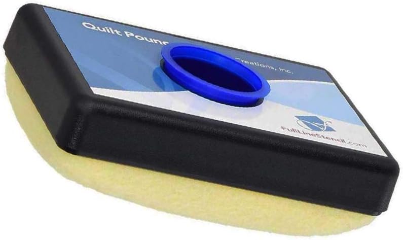 4-Ounce Quilt Pounce Pad with Chalk Powder, Blue (Limited Edition)