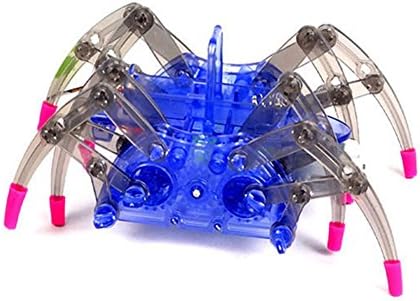 2014 New Electric Robot Spider Toy DIY 120027 Educational Assembles Toys Kits for Kids Gifts