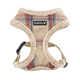 Puppia Kemp Harness-A for Pets, Beige, Medium