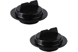 ATBSQ 2 Pack Gas Can Stopper Cap Replacement Part or Spout Cap Compatible with Midwest, Scepter, Moeller, Eagle, Gott, Rubbermaid Essence, Igloo, Blitz, StanCan, Kolpin, RotopaX can,for Plastic Fuel Tank