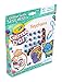 Crayola Glitter Dots DIY Keychains Craft Kit, Stocking Stuffers, Age 5+