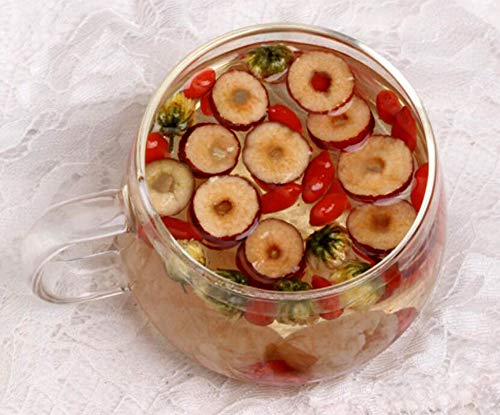 OuYang Hengzhi Longan, Dried Jujube, Goji Berry, Double Red Rose, Chrysanthemum Flowers Tea Giu Zao Wu Bao Cha 桂枣五宝茶 20 Small Bags