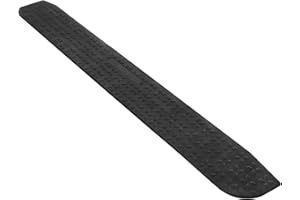 BEJONI 1" Rise Rubber Threshold Ramp, 42.9" Wide Wheelchair Ramp, 2200 Lbs Capacity, Entry Ramp with Non-Slip Surface, for Wh