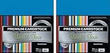 Darice Core'dinations Value Pack Cardstock, 12 by 12-Inch, World Tour (2 packs)