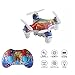 Cellstar CX-10D Mini Drone for Kids, 4CH 2.4GHz 6-Axis Gyro Rechargeable RC Quadcopter with Altitude Hold and 3D Flips (Multicolor)