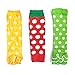 Elesa Miracle 6pc Baby & Toddler Cozy Soft Leg Warmers, Kneepads, Gift Set for Little Boys & Girls