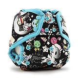 Kanga Care Rumparooz Cloth Diaper Cover Snap, Tokispace/Aquarius/Multi, One Size