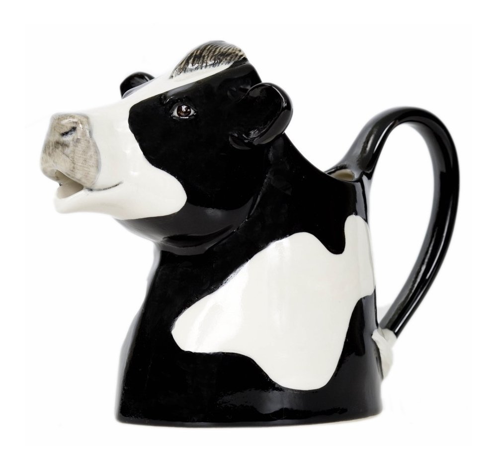 Quail Ceramics - Friesian Cow Jug - Small
