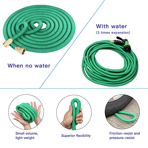 Greenbest 2016 New 50' Expanding Garden Hose, Ultimate