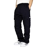 DREAM USA Men's Heavyweight Fleece Cargo Sweatpants