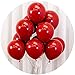 Double Stuffed Ruby Red and Metallic Chrome Gold Balloons Mixed for Valentine Day Wedding Birthday Party Decoration