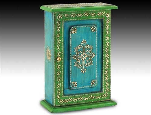 Caja Para Guardar Llaves Madera India Azul: Amazon.es: Hogar