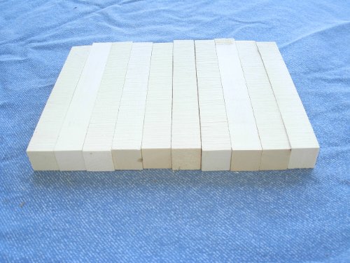 American Holly Pen Blanks, 3/4