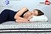 SILVER SLEEP Orthopedic Wellness Cervical Neck Ergonomic Contoured Head Memory Foam Pillow by VISCO LOVE US LLC.