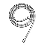 LORDEAR MHS901-Bath Replacement Hose for Shower Head with anti-twist Brass conical nut - Flexible - Stainless Steel Made - 60inch long - inner rubber hose made of high grade EPDM