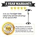 Cordless Battery Operated Table Lamp by Terrelight - Battery Powered Modern Contemporary Lamps for Living Room Bedroom Outside Patios and More - Takes Indoor Style to Outdoor Living