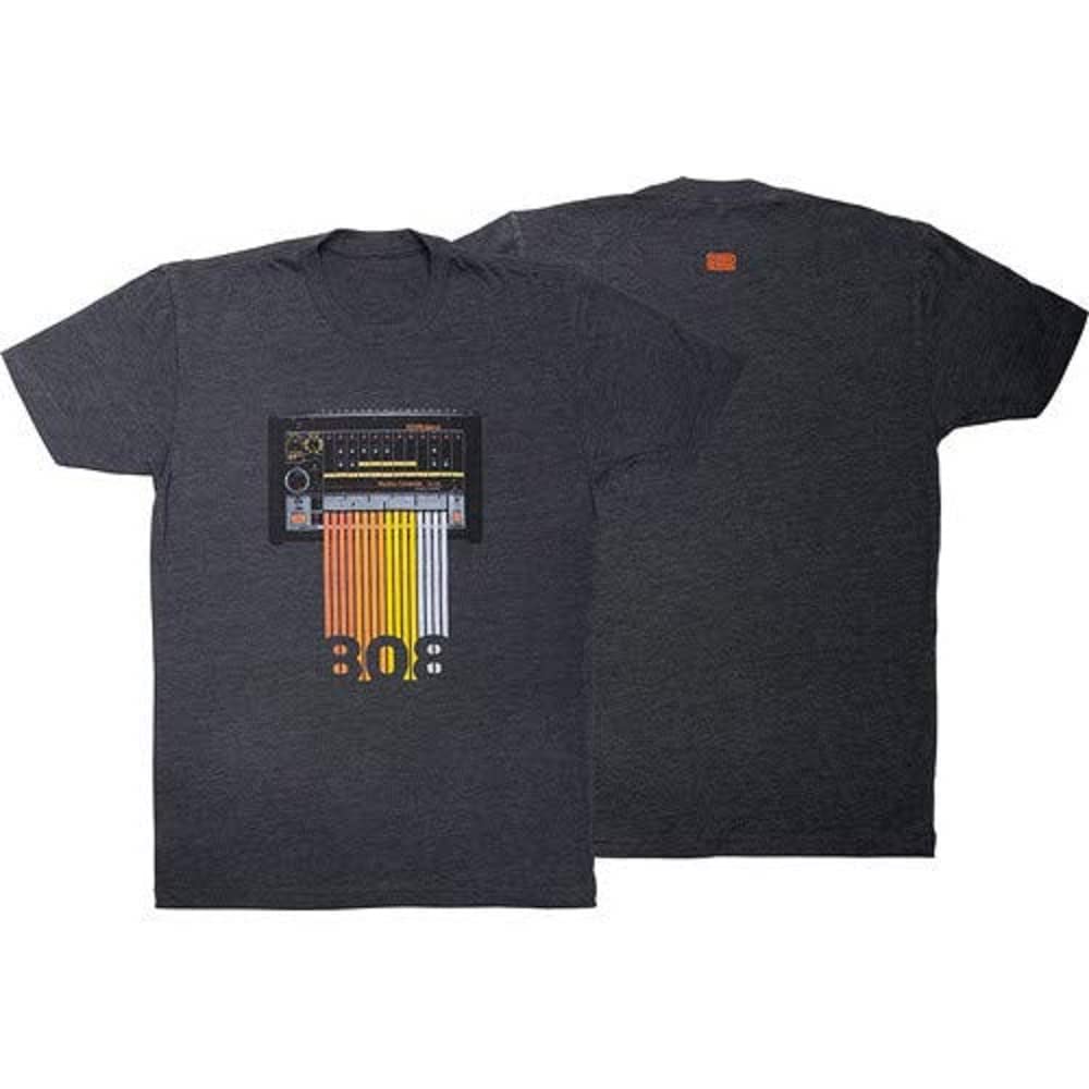 ROLAND Authentic Tr-808 Crew Tshirt, Grey, Size: Large (Ccr-Tr808Tlg)