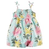Carter's Baby Girls' Palm Floral Printed Dress