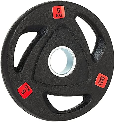 Prosportsae Tri-Grip Premium Olympic Rubber Weight Plate â