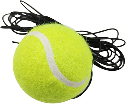 1 pelota de tenis y cuerda de repuesto, para entrenamiento de ...