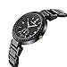 Timothy Stone ELLE CERAMIC Black Women's Design Watch 36mm