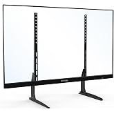 GRIFEMA Universal TV Stand for 20-80 in, Height Adjustable, Easy Install | Max VESA 800X400 mm, Holds Up to 110 Lbs, Table Top TV Stands For Living Room Bedroom, Fit 40 43 55 60 65 70 75 80 inch TVs