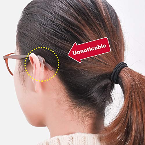 SAIGO Antislip Ear Hooks Holder Eyeglasses Retainers Silicone Glasses