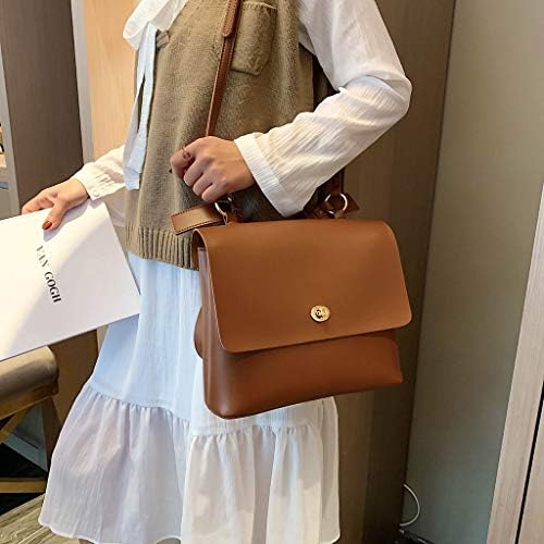 格安新品 多機能 レディース お洒落お ソリッドカラー 大容量 ハスプpuレザー ショルダーバッグ 斜め掛 けバッグ 女の子 ハンドバッグ 激安ブランド大割引