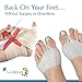 HerbalRELIEF Bunion Relief, Toe Separator, and Toe Spacer | Fast Bunion Relief Without Surgery | Use for Foot Pain and Hallux Valgus| Best Available Protection and Treatment for Bunion Pain