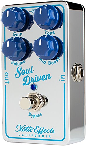 Xotic Effects Soul Driven Boost & Overdrive Effects Pedal