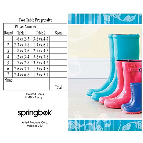 Springbok Puzzles Boots Bridge Tally Sheets