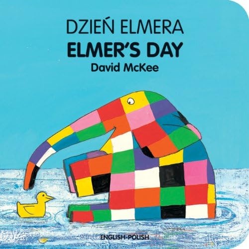 Elmer's Day (English-Polish) (Elmer Board Books) Board book – 12 Aug. 2010