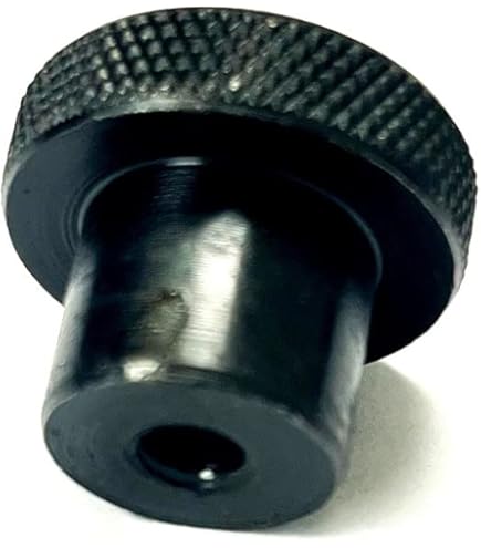 20Pack Knurled Thumb Nut, 1/4"-20x20mm Hand Nut Pass Hole Nut Aluminum Alloy Bright Black - View #6