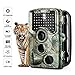 ENKEEO PH760 Trail Game Camera 16MP 1080P HD Wildlife Hunting Cams 47pcs 850nm IR Night Vision IP56 Water Resistant with 0.2s Trigger Time 2.4