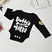 Efaster® Newborn Infant Kids Baby Boy Girl Romper Jumpsuit Bodysuit Outfit Letters Printed Clothes