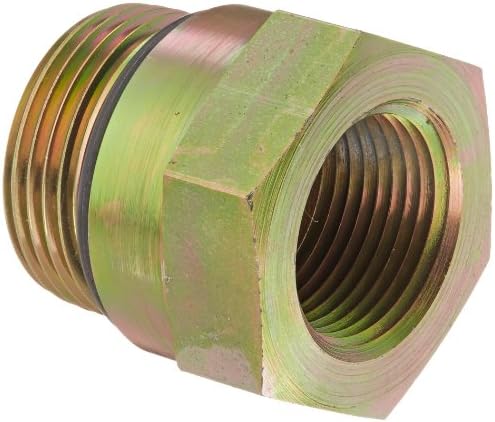 Eaton Weatherhead C3269X16X12 Carbon Steel Fitting, Adapter, 3/4" NPT Female x 1" O-Ring Boss Male