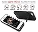 Kattiettery PowerCase-ip7plus-BK-01 Battery Charger Case Portable Charger Rechargeable External Battery Pack Charging Cases for iPhone 7 Plus/6S Plus/6 Plus, 4000 mAh - Black